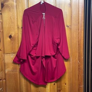 Red activewear from Avenue